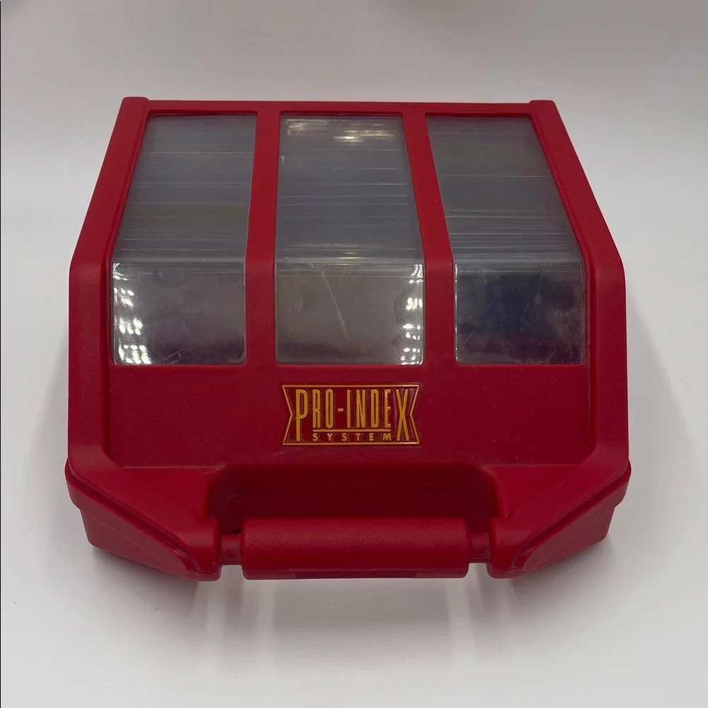 Red Pro-Index System Storage Box
